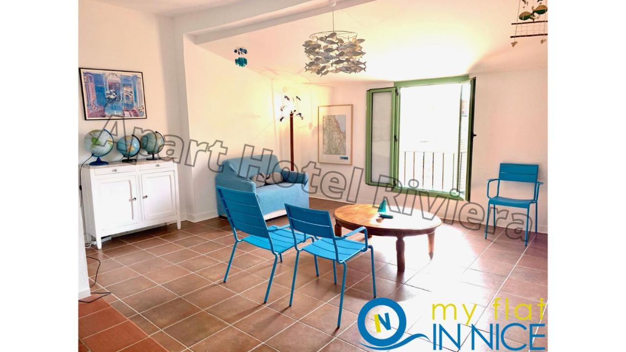 Aparthotel Riviera: Spacious 3-Bedroom with Sea View in Old Town Nice Exterior photo