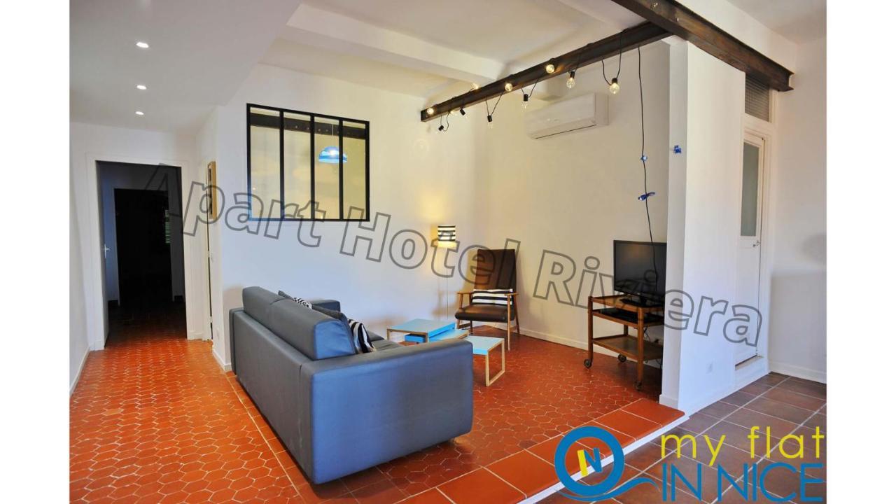 Aparthotel Riviera: Spacious 3-Bedroom with Sea View in Old Town Nice Exterior photo