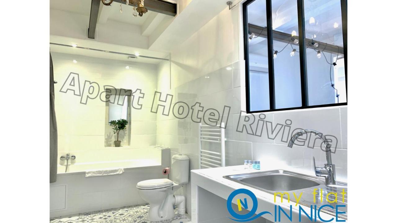Aparthotel Riviera: Spacious 3-Bedroom with Sea View in Old Town Nice Exterior photo