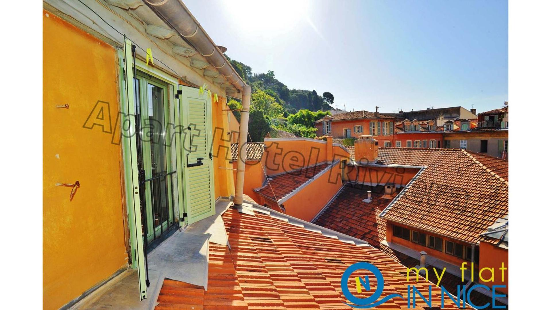 Aparthotel Riviera: Spacious 3-Bedroom with Sea View in Old Town Nice Exterior photo